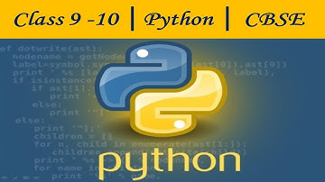 #1 Python | Class 10th | Computer Applications | CBSE | Class 9th python computer application |CBSE|