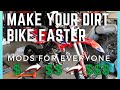 Top 10 Best Dirt Bike Mods To Go Faster!