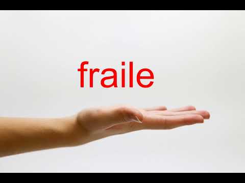Βίντεο: Τι είναι τα frailes στα αγγλικά;