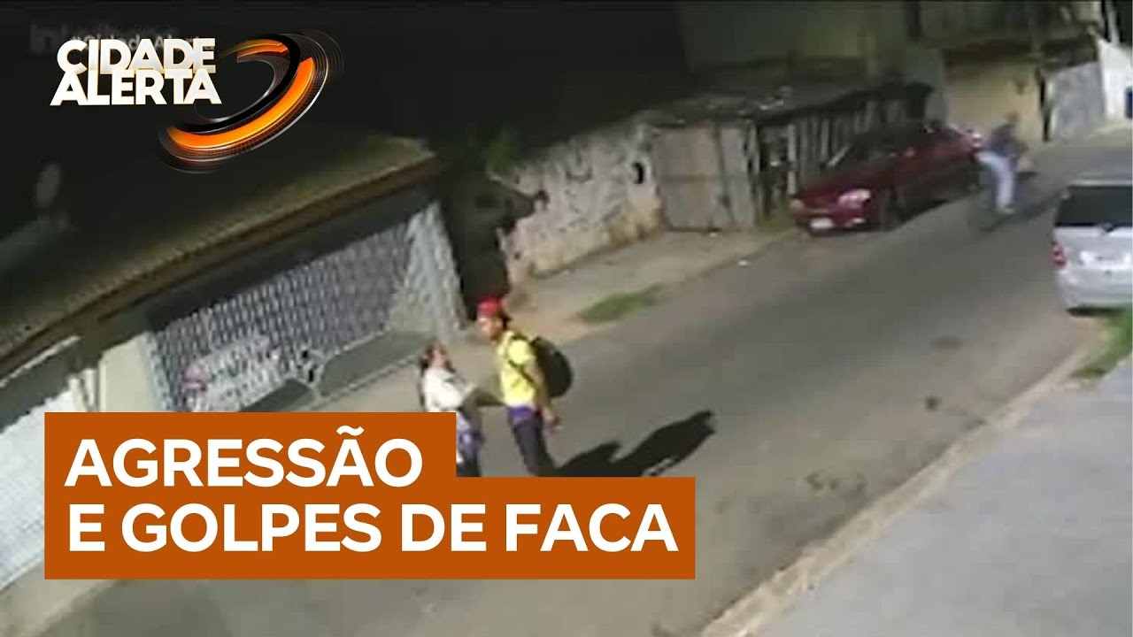 Mulher é atacada com golpes de faca por ex-companheiro após ele ser liberado da prisão