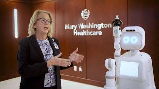 Moxi Comes to Mary Washington Hospital