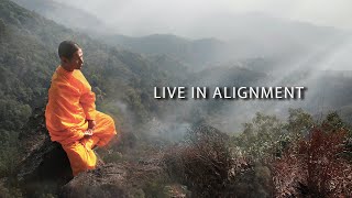 This is Why You're Unhappy | Monk Teaches 'Alignment' Concept