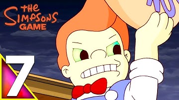 The Simpsons Game (PS2) | Part 7: Shadow of the Colossal Donut| 100% Walkthrough (No Commentary)