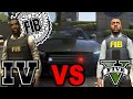 FIB Agents (GTA V vs GTA IV)