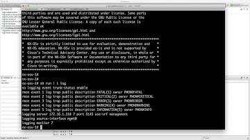 1. Cisco DevNet Create 2019 - topology and config