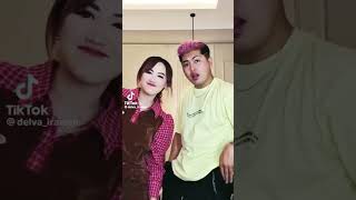 mesranya heppy asmara dan delva irawan main tik tok bareng #fypyoutube #trendingshorts #shorts