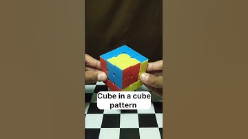 Cube in a cube pattern #shorts