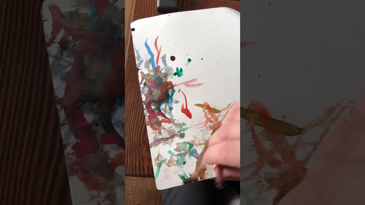 First watercolor painting YouTube