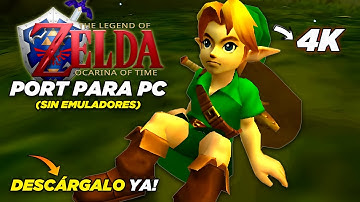 ZELDA Ocarina of Time en PC (sin emuladores) 👉 La MEJOR forma de JUGARLO en 2025