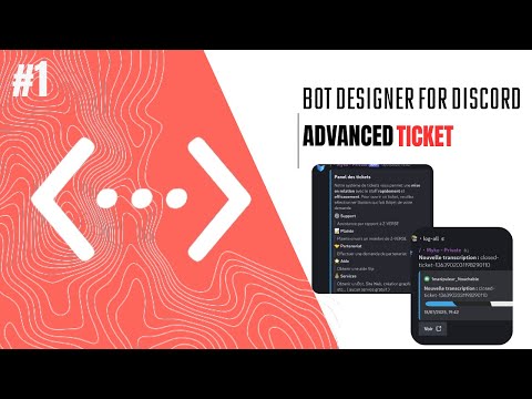 Advanced Ticket System | Panel, Buttons, Menus, Transcript | Bot Designer for Discord Guide (BDFD)