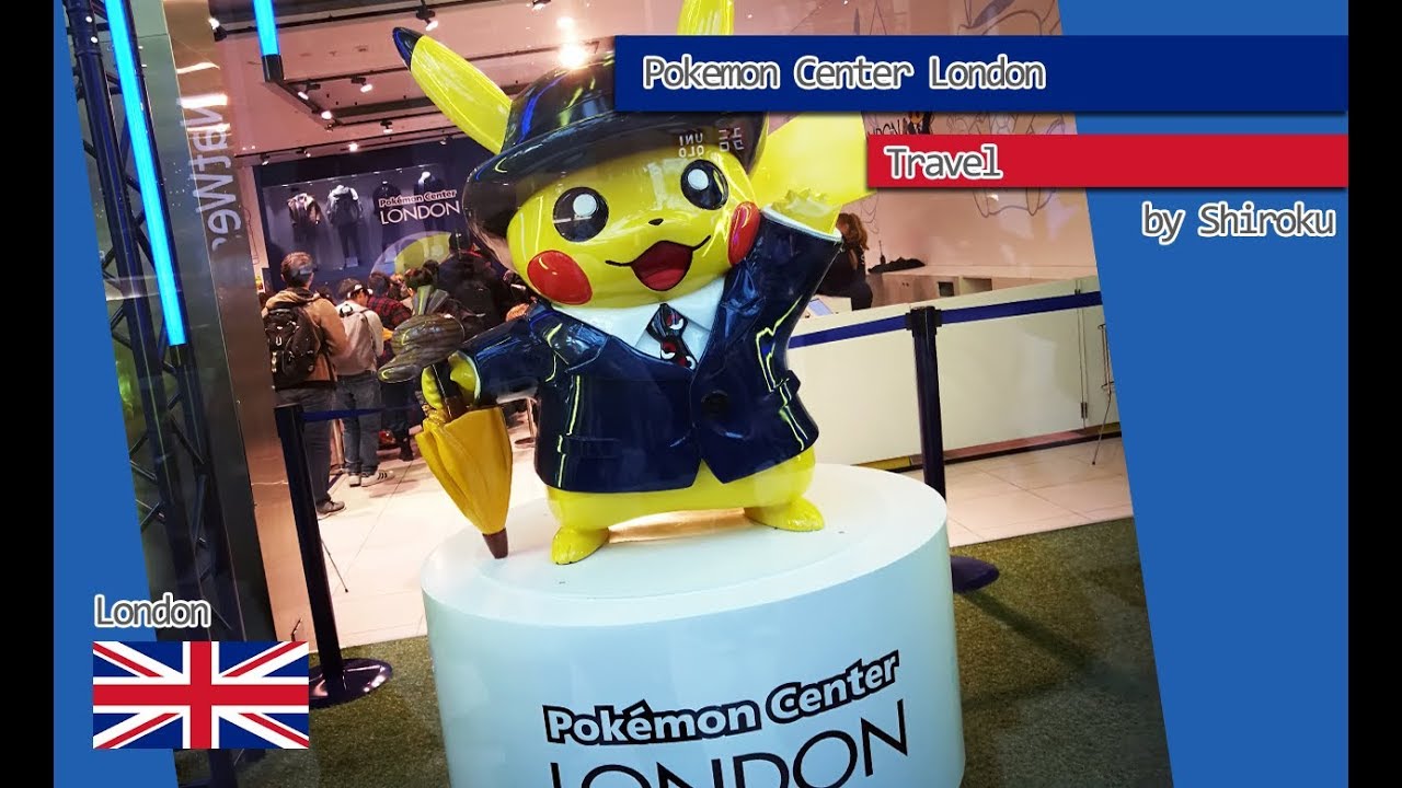 Travel: Pokemon Center London - YouTube