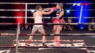 Katrin Schoofs Bei Giants 2014 Muay Thai Duisburg Fightstartv