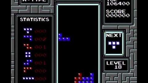 NES Tetris :: Maxout #4 1,022,280