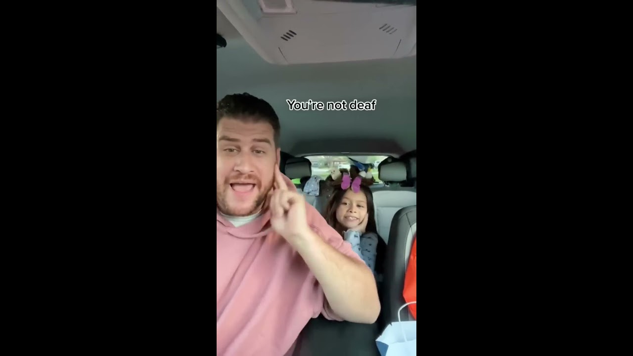 Something Else You Don T Say To A Deaf Person Shorts Fatherdaughter Wholesome Kybyeee