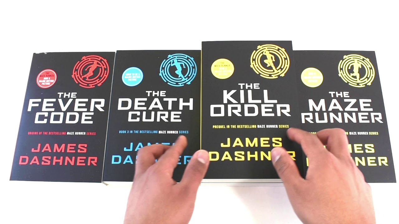  The Maze Runner Series Complete Collection Boxed Set