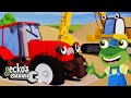 Mess At The Construction Site!・Gecko's Garage・Truck Cartoons For Kids・Learning For Toddlers