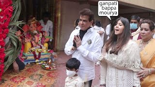 Ekta Kapoor's GRAND Ganesh Visarjan With Papa Jitendra, Mom Shobha, Family Members & Many Celebs