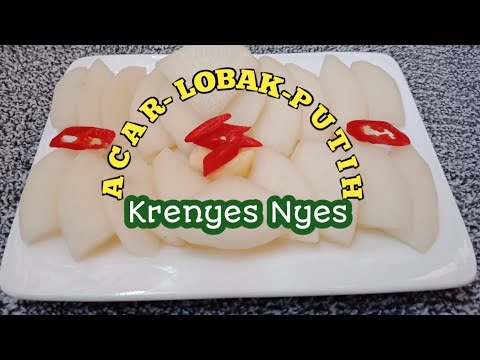 Cara membuat ACAR LOBAK PUTIH