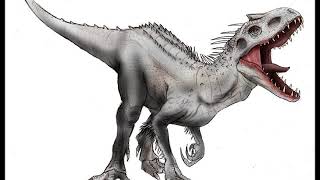 Indominus Rex's roars and growls
