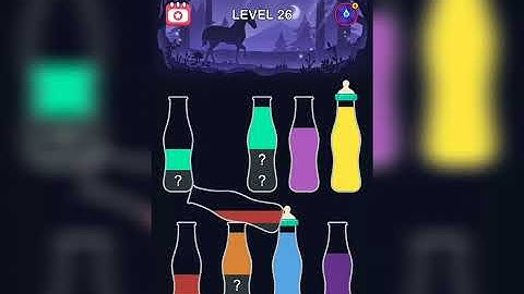 Water Sort Puzzle Level 26 Walkthrough Solution 