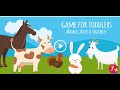 Farm animals game for babies  | 1G Studio - toddlers and kids games | Android gameplay Mobile app