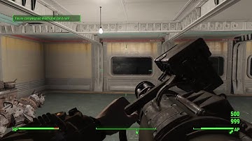 Fallout 4 missle launcher minigun