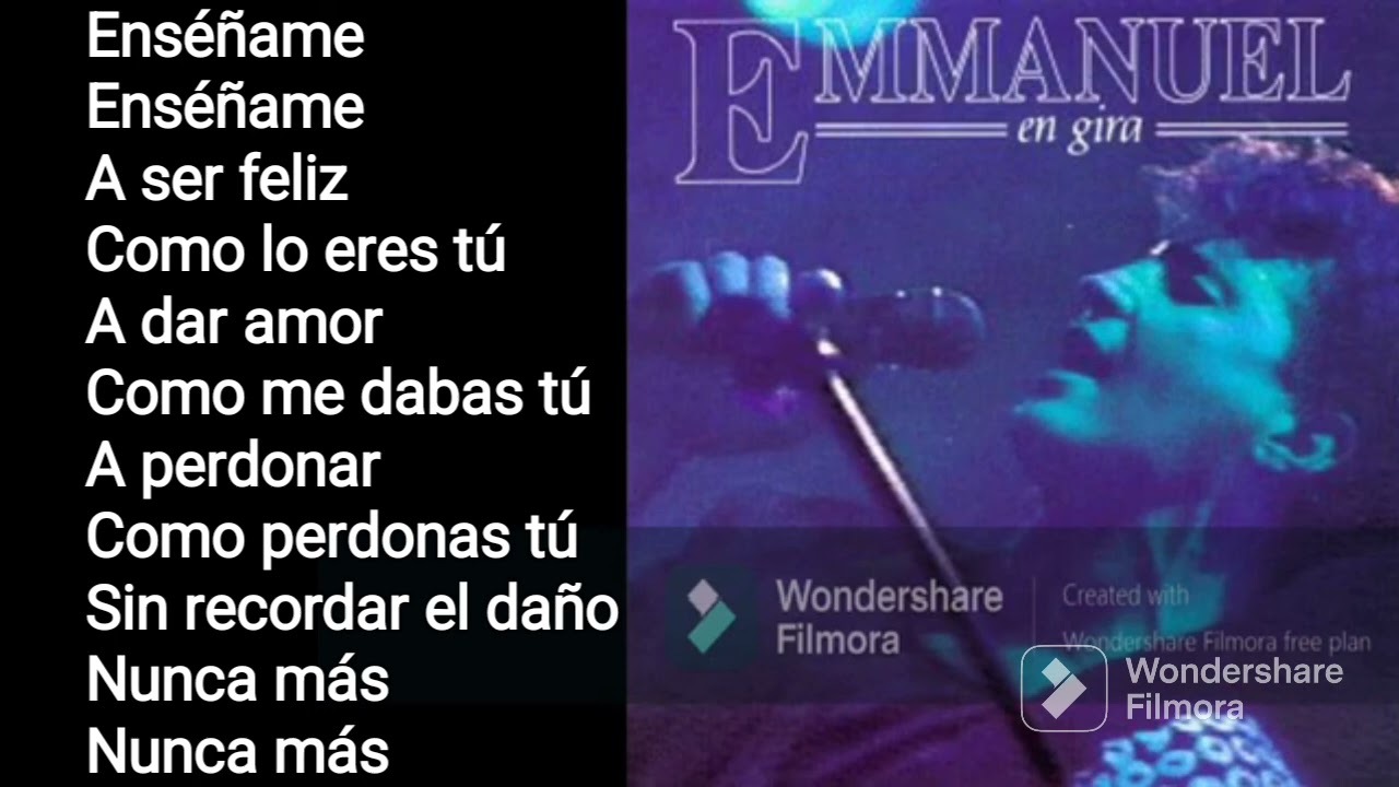 Popurri Emmanuel(Karaoke Musica Original)#emmanuel #envivo #concierto #live #medley #balada