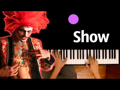 Morgenshtern - Show Караоке | Piano_Karaoke Ноты x Midi