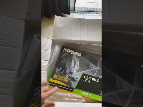 Unboxing GTX 1660