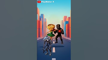 Tralalero Tralala 🎶 vs Zombie 🧟 | Build a Queen Run Challenge 👑🔥 #shorts #brainrot