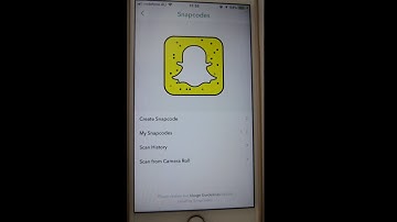 How to scan the snapcode in Snapchat iPhone or iOS app