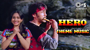 Hero Theme Video Song (Flute) | Jackie Shroff, Meenakshi Seshadri | 80's Hindi Hits