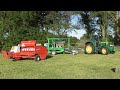 Pressing and wrapping small bales!