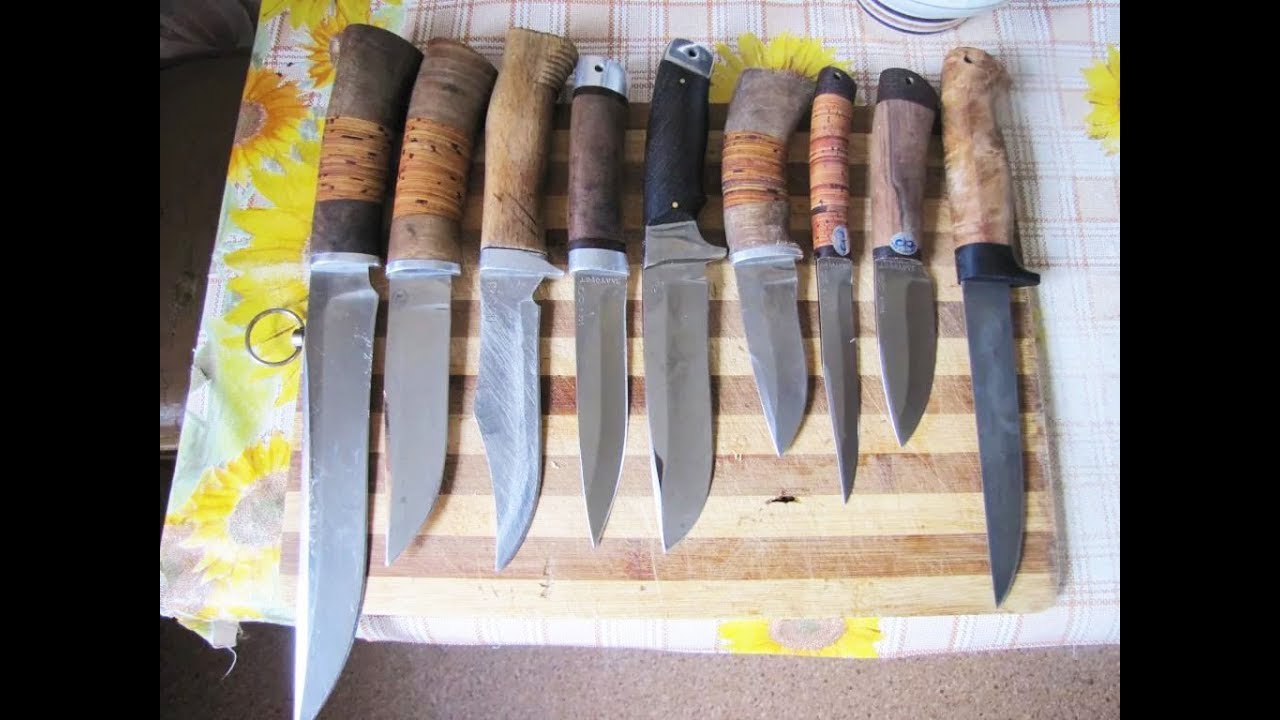 Самодельные ножи для охоты рыбалки-грибов.Как сделать нож в домашних .