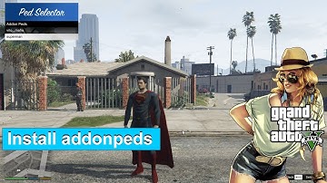 GTA 5 - How to Install addonPeds | GTA 5 MODS | @Techify166