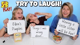 The Game Of Things Try To Laugh White Board Challenge