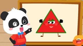 Little Panda's Learning Academy #3 - Learn Basic Shapes Names for Preschool - Babybus Games screenshot 3