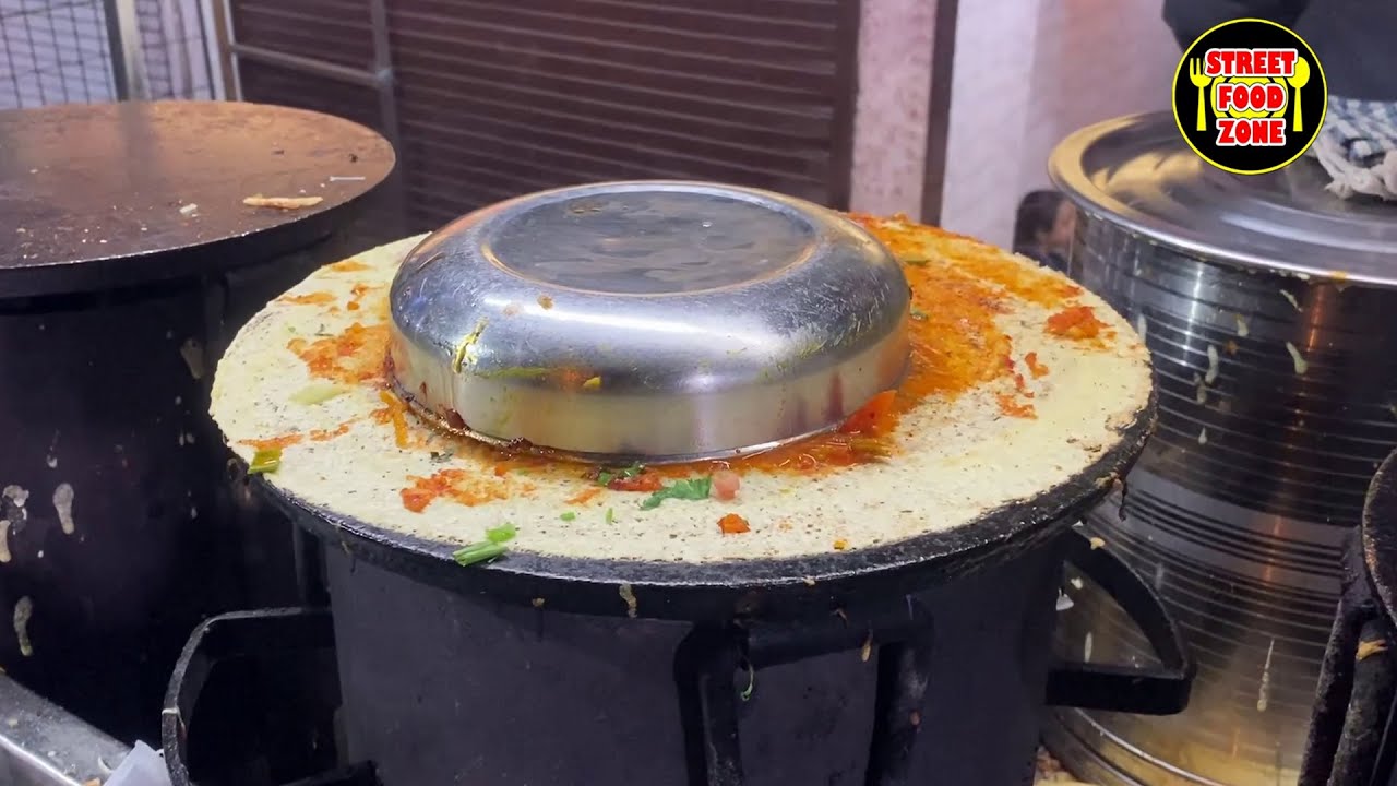 Gravy Dosa | Indore Special Gravy Dosa | Nitya Dosa Hut | Indore | Indian Street Food 2021 #Yummy | Street Food Zone