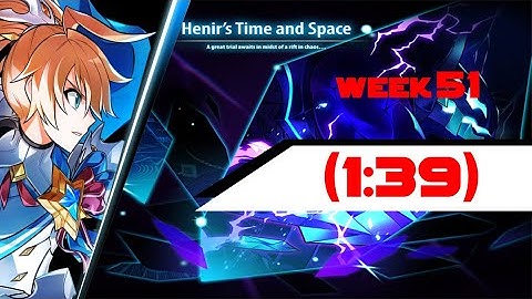 Elsword [EU] Henir week 51 Comet crusader 1:39