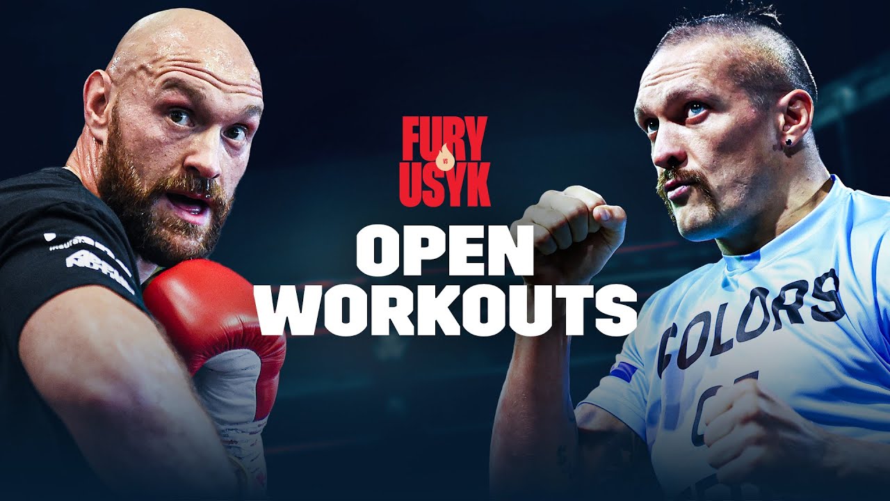 LIVE: Tyson Fury vs Oleksandr Usyk | Weigh-In | Ring of Fire | DAZN