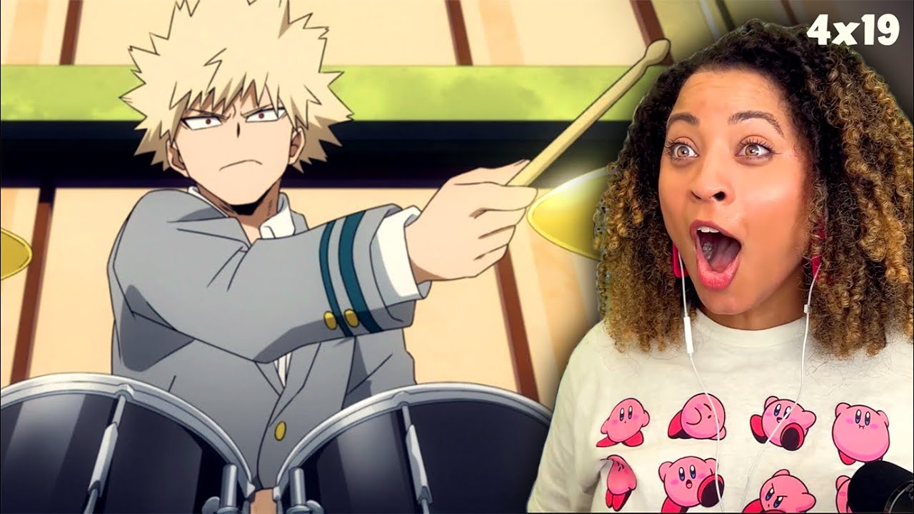 BAKUGO + DRUMS = BEST THING I'VE EVER SEEN 🤣 Hero Academia Season 4 Episode 19 DUB Reaction