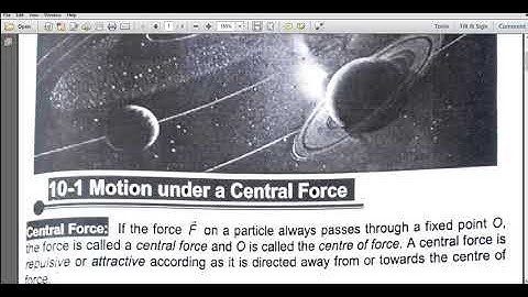 Orbital motion lecture#01