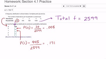 Section 4.1 Homework Help