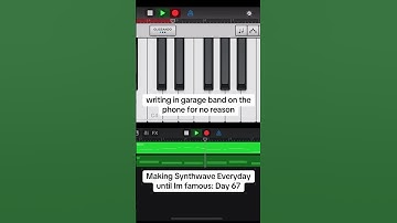 Making Synthwave Everyday until Im famous: Day 67 #synthwave #synthpop #indiedance