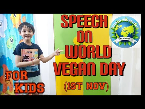 speech on world vegan day