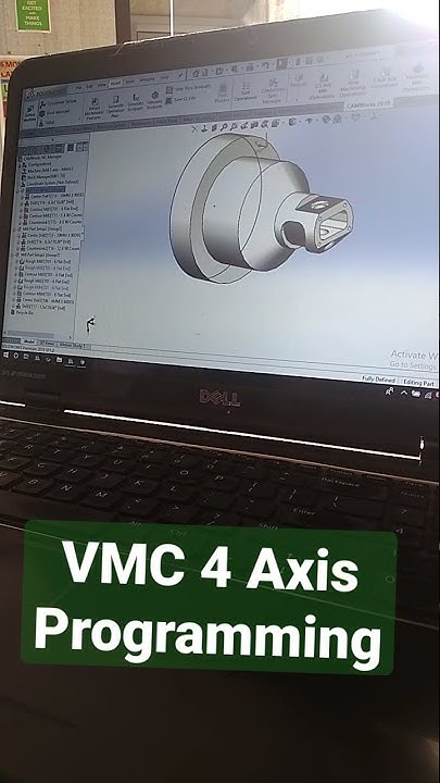 VMC PROGRAMMING | VMC MACHINE | 4 AXIS VMC PROGRAMMING #shorts #vmc ...