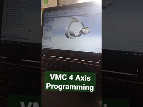 VMC PROGRAMMING | VMC MACHINE | 4 AXIS VMC PROGRAMMING #shorts #vmc ...