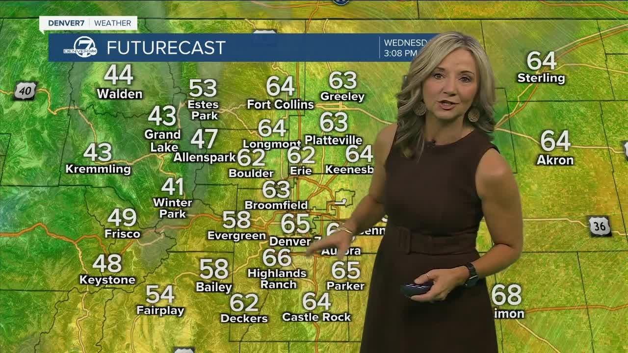 Sunshine and 60s in Denver Wednesday, but bitter cold on the way - YouTube