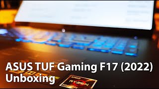 ASUS TUF Gaming A17 (2022) Unboxing - AMD Ryzen 7 6800H &amp; GeForce RTX 3050