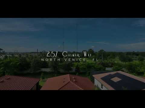 257 Calmar Way, North Venice, FL home video tour